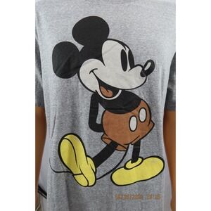 Disney‎ World T Shirt Men's Size XL WDW Mickey Mouse Gray Disney Parks